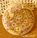 cat & butterfly brooch